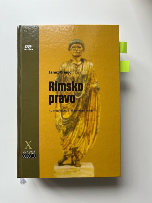 Rimsko pravo, knjiga