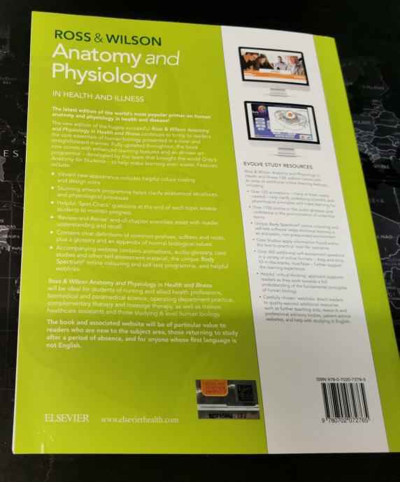 Ross & Wilson Anatomy and Physiology in Health and Illness