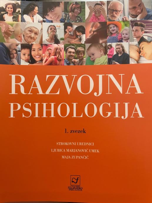 Učbenik Razvojna psihologija - 1. zvezek