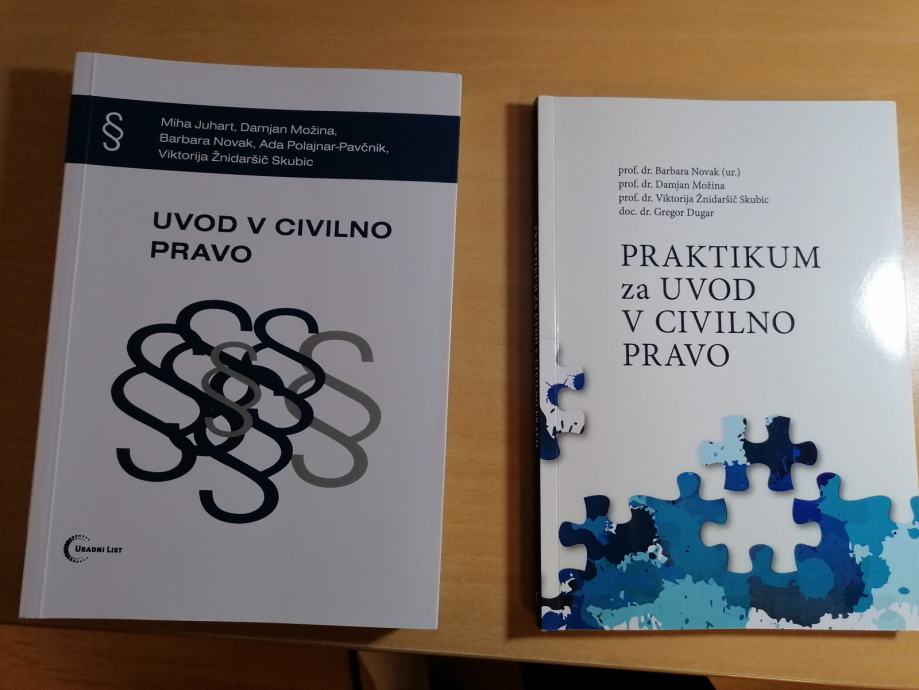 Uvod v civilno pravo, 1. letnik PF LJ