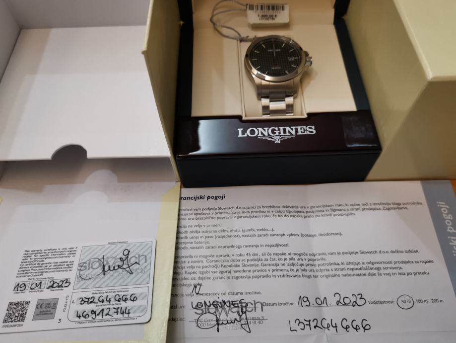 LONGINES VHP Conquest moška ura