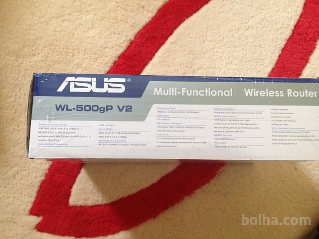 Asus wl 500gp обновление прошивки