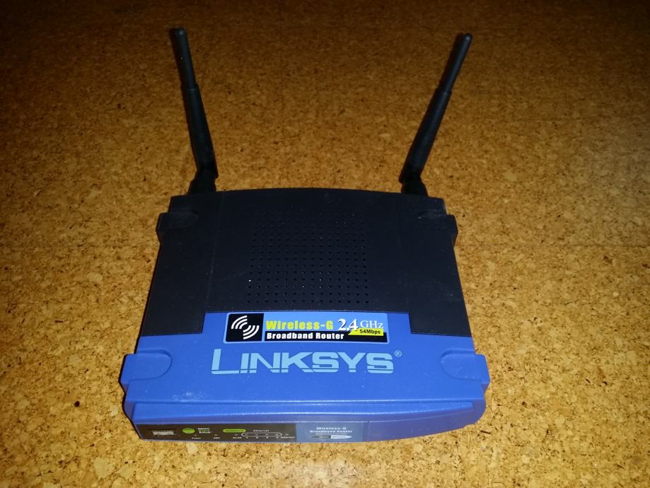 CISCO Linksys brezžični switch wi-fi router WRT54GL