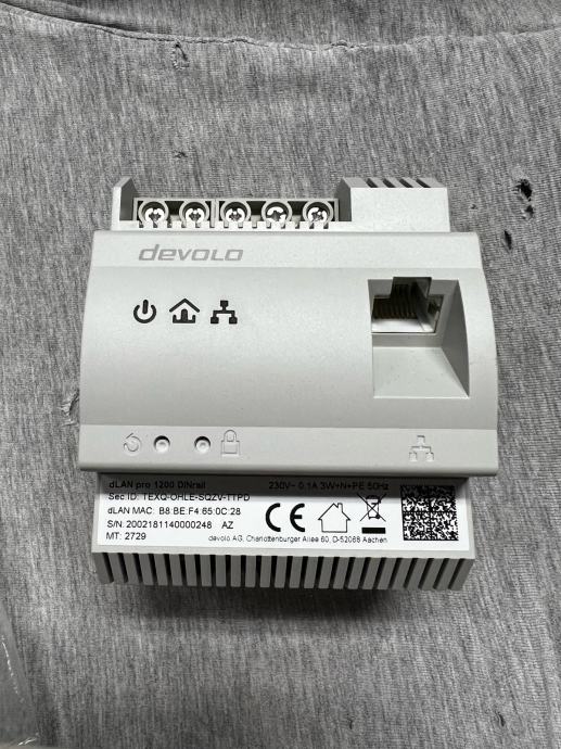 DEVOLO  dLAN 1200 DIN rail powerline