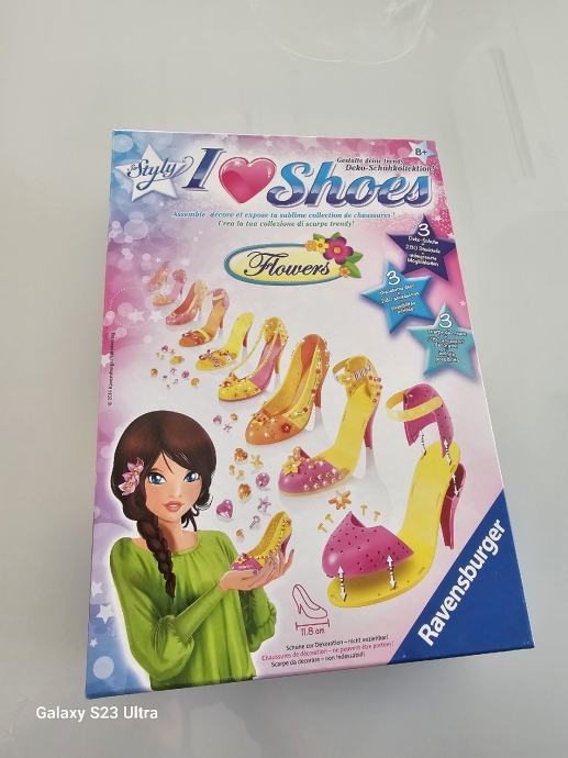 Ravensburger I love shoes,  kot novo