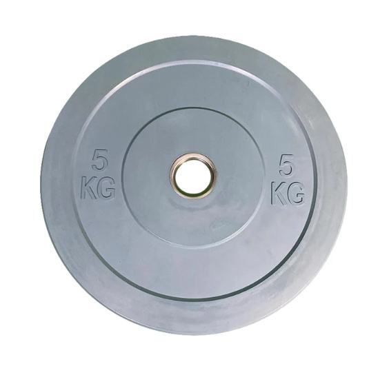 Bumper utež gumiran disk 5 kg