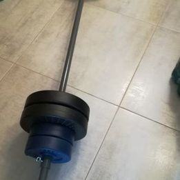 NOVE FITNES UTEŽI 5KG IN 2KG(FI 31MM), DROG 160CM