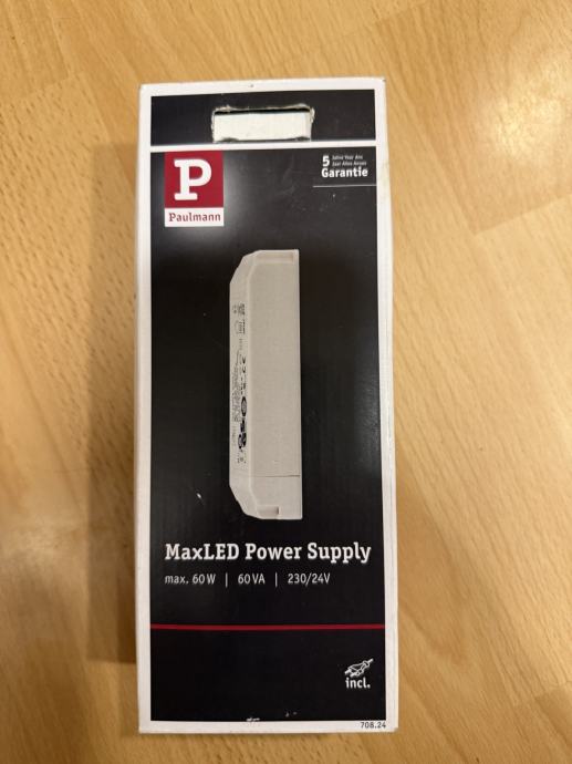 Paulmann MaxLED Power Supply 230/24 V 60 VA