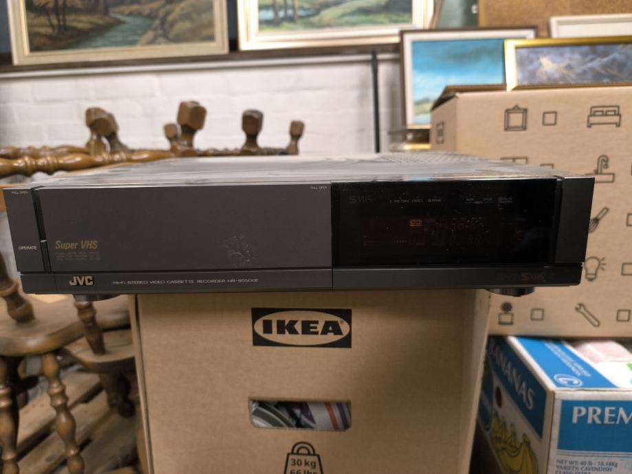 JVC videorekorder VHS komponenta