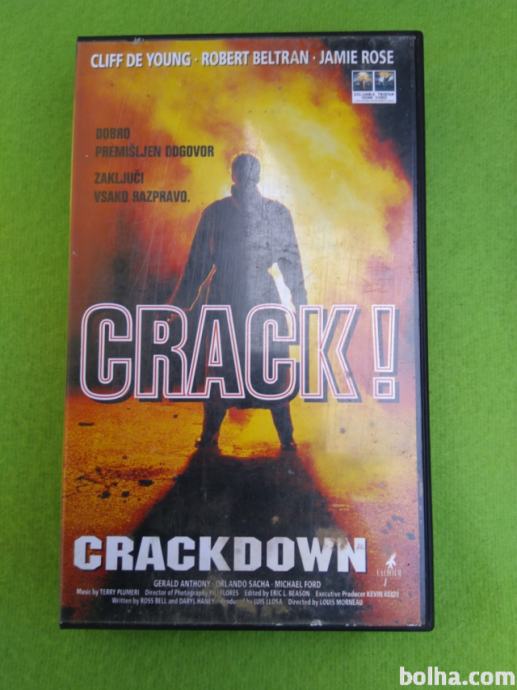 CRACK! 1996 vhs