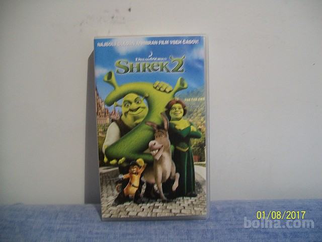 Shrek 2 VHS