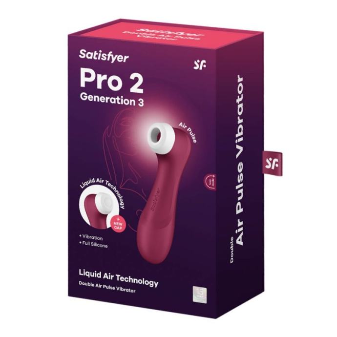 KLITORALNI STIMULATOR Satisfyer Pro 2 Gen 3 Red