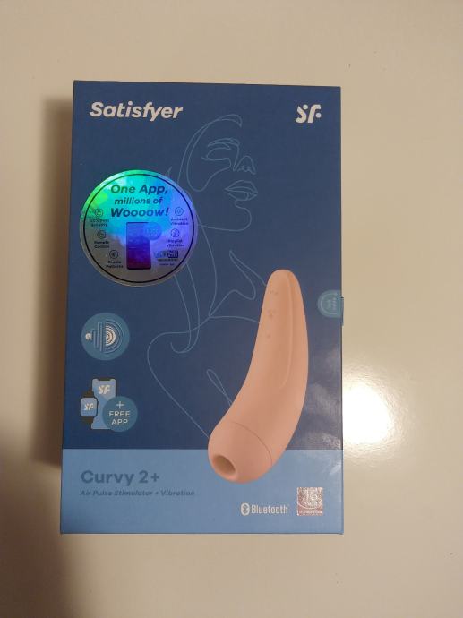 stimulator klitorisa satisfyer curvy 2+