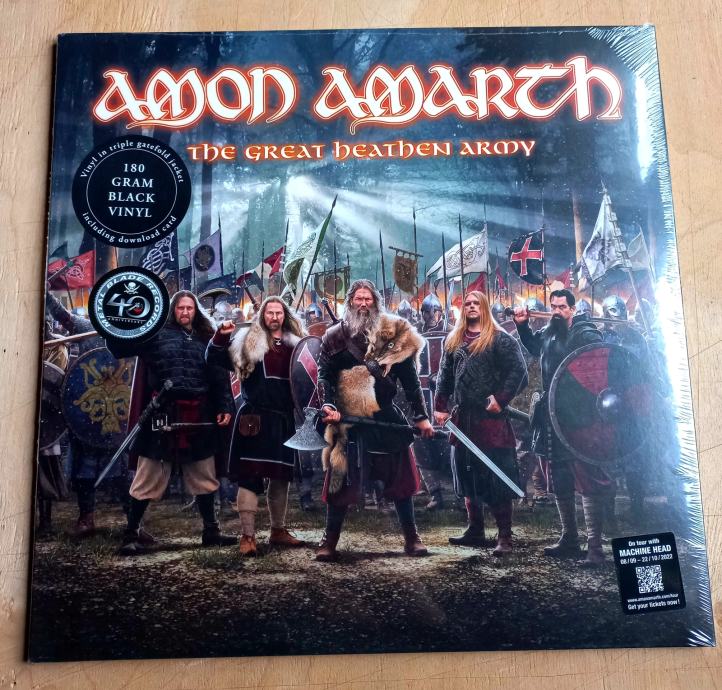 Amon Amarth, The Great Heathen Army vinil LP