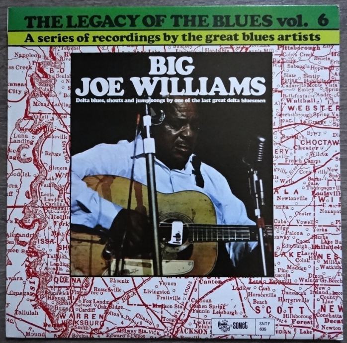 Big Joe Williams – The Legacy Of The Blues Vol. 6  (LP)