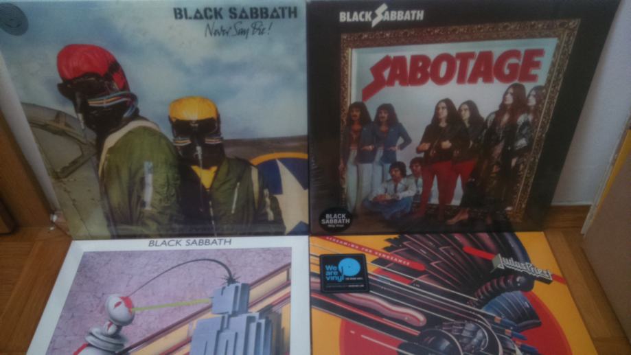 BLACK SABBATH, JUDAS PRIEST, OZZY, LP plošče vinilke, heavy metal