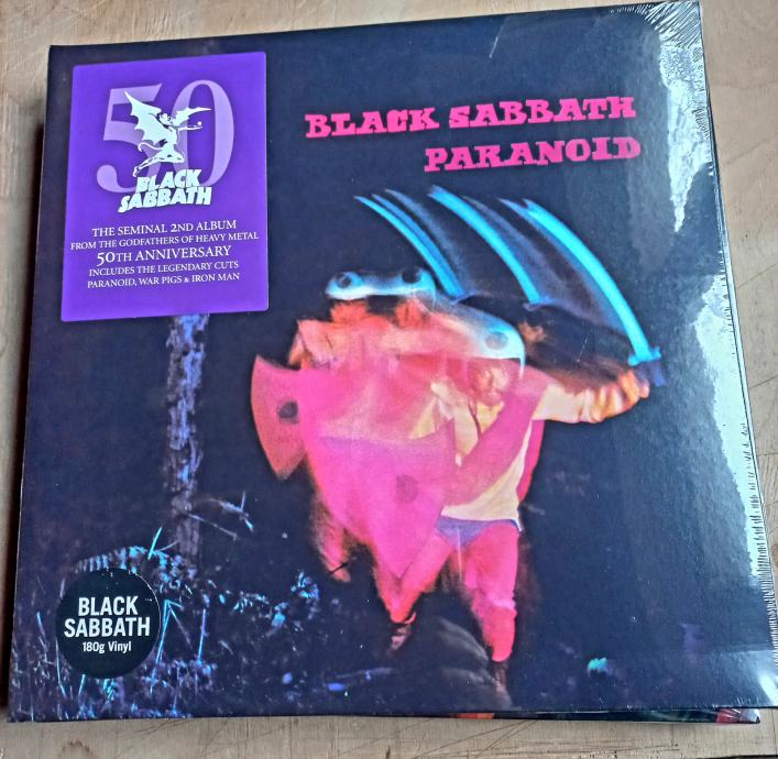 Black Sabbath, Paranoid, vinil