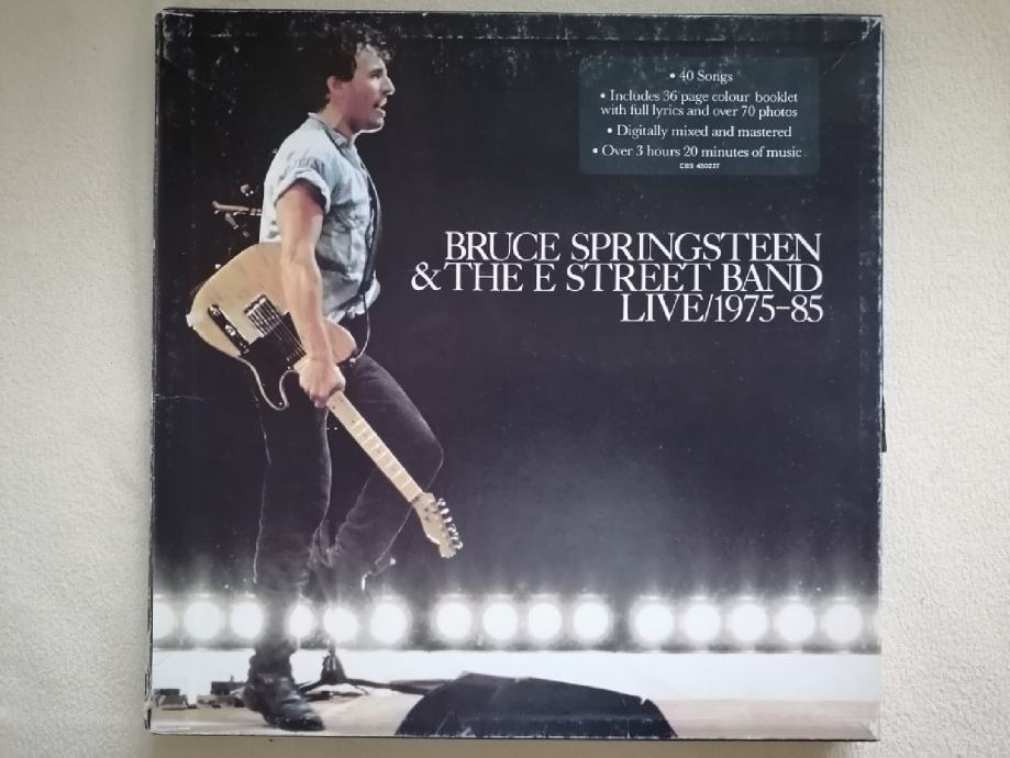 BRUCE SPRINGSTEEN - LIVE 1975 - 1985 (5xLP)