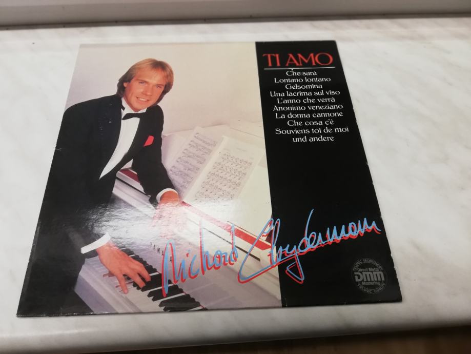 Gramofonska plošča Richard Clayderman (TI AMO)