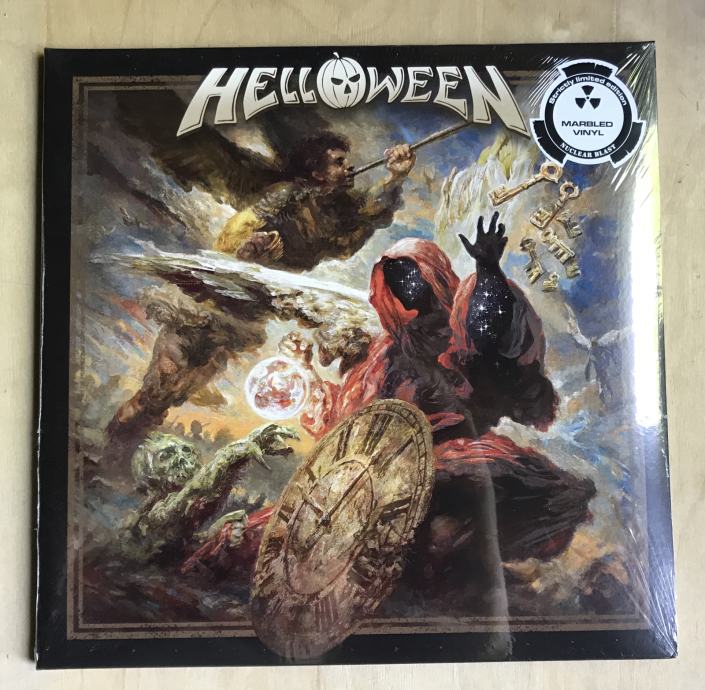 Helloween, s/t dvojni vinil (2xLP) rjavo/bel marbled