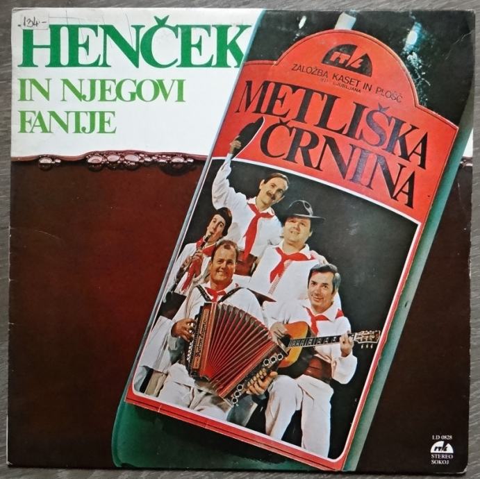 Henček In Njegovi Fantje – Metliška Črnina  (LP)