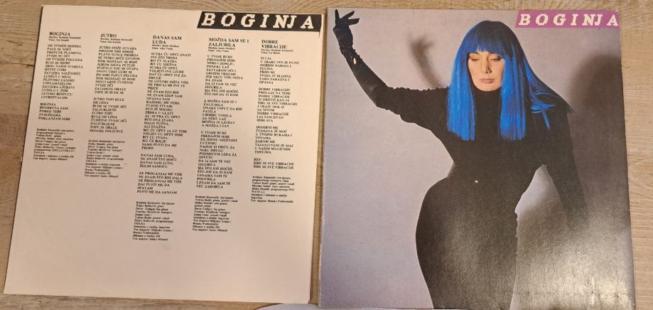 Josipa Lisac ‎– Boginja (LP Jugoton 1987)