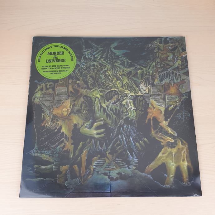 KING GIZZARD - MURDER OF THE UNIVERSE LP glow in the dark vinilka