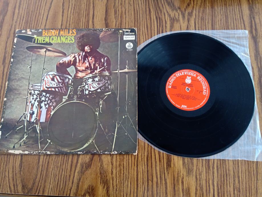 LP Plosca Buddy Miles Them Changes