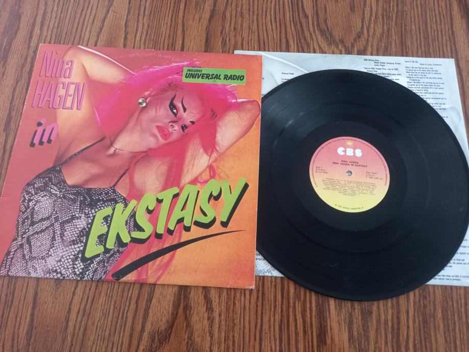 LP Plosca Nina Hagen In Ekstasy