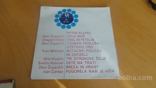 PETER KLEPEC-CICIBAN POSLUŠAOČETOVO URO..