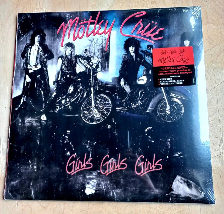 Motley Crue, Girls, Girls, Girls vinil LP