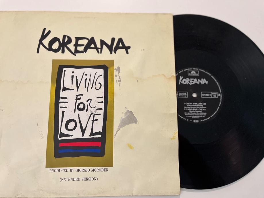 Plošča LP Koreana (Living for love)