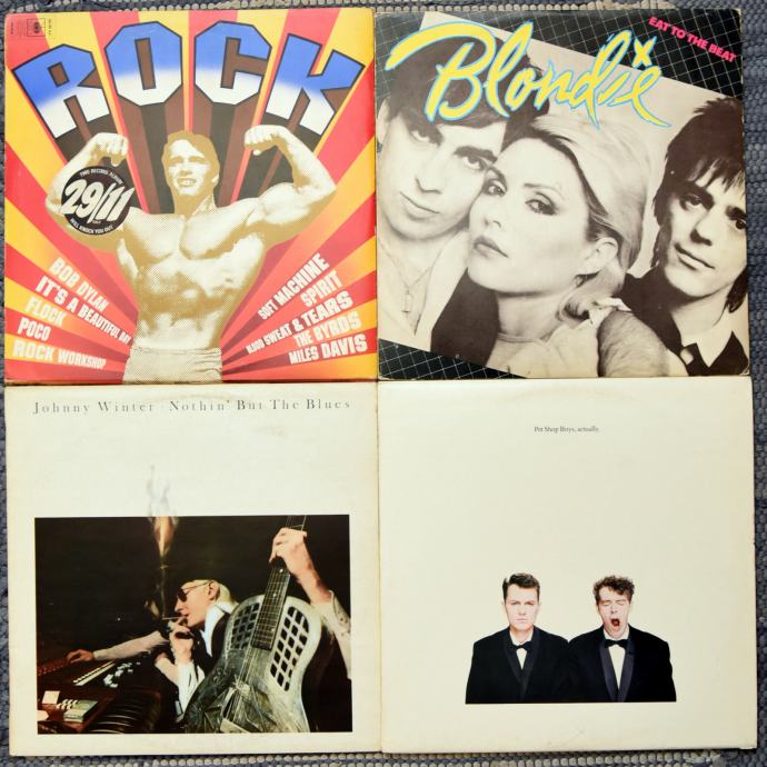 ROCK  BUSTER BLONDIE JOHNNY WINTER PET SHOP BOYS