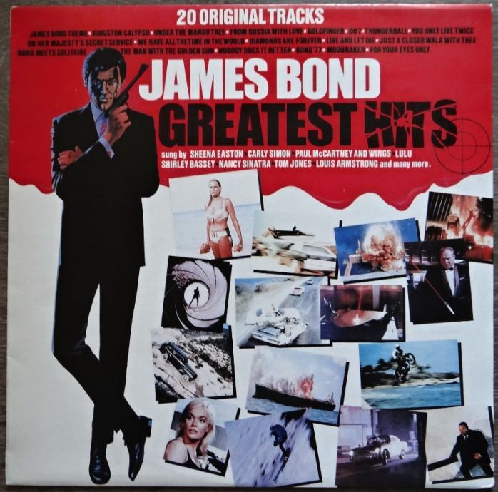 Various – James Bond Greatest Hits  (LP)