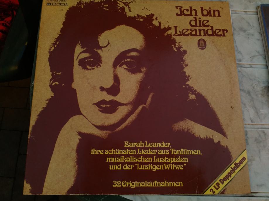 ZARAH LEANDER ICH BIN DIE LEANDER  2 X LP CENA 15 EUR