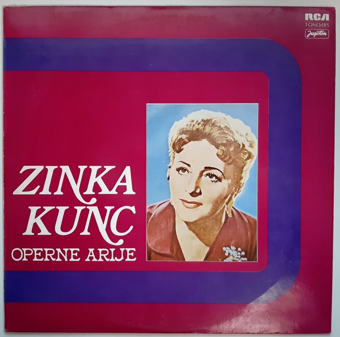 Zinka Kunc ‎– Operne Arije LP