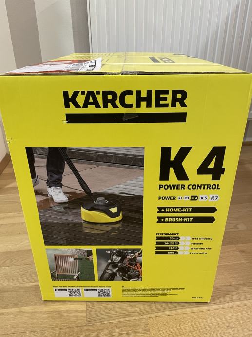 Karcher K4 Power Control Home Brush Kit Novo