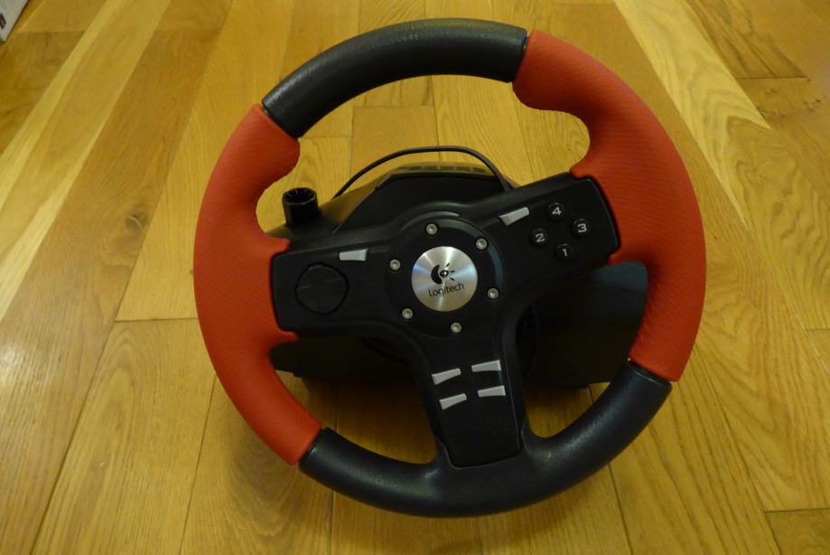 Logitech Formula Force EX - PC Feedback Steering Wheel & Pedals