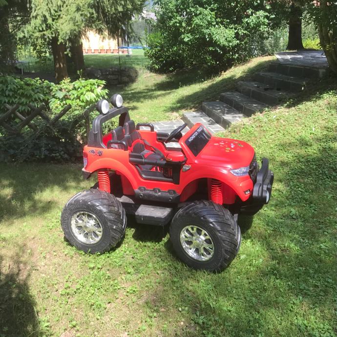 Otroški Električni Avto Ford Monster Truck 12V - malo rabljen