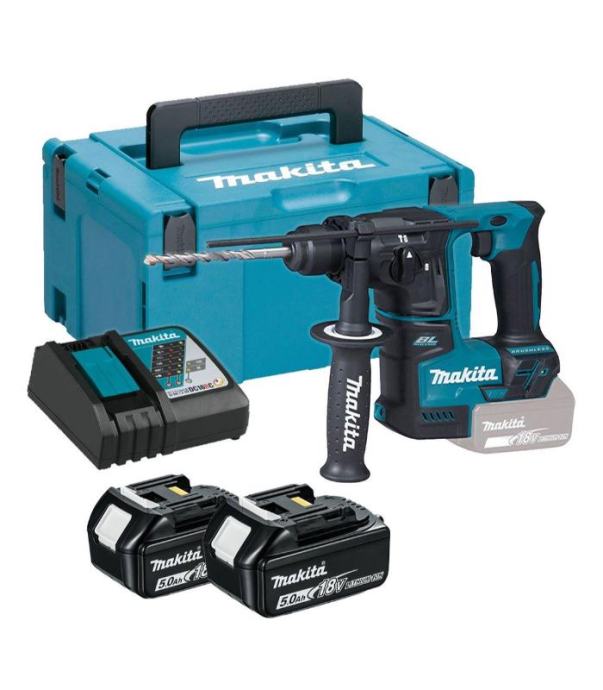 MAKITA DHR171RTJ Akumulatorsko vrtalno kladivo, 18V, SET