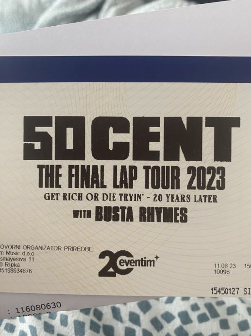 50 cent - the final lap tour