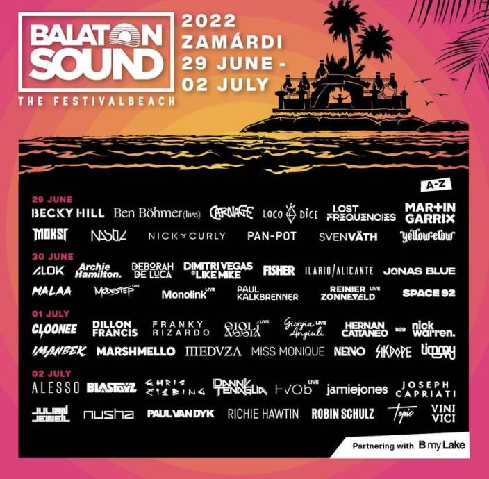 Festival Balaton karta