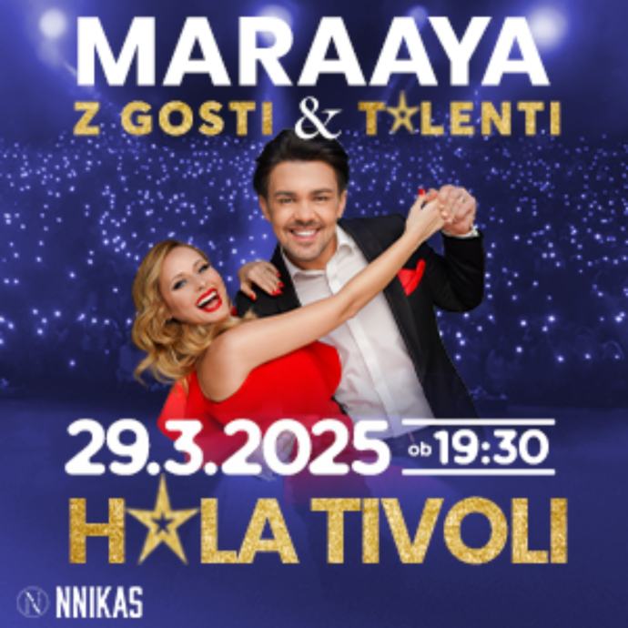 2 vstopnici za koncert Maraaya