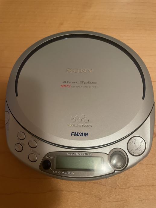 WALKMAN SONY D-NF611 CD, MP3, RADIO