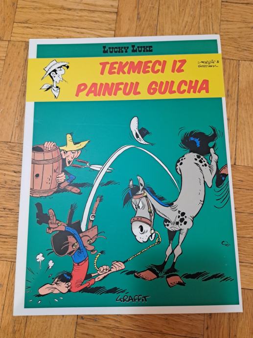 LUCKY LUKE V SLOVENŠČINI - TEKMECI IZ PAINFUL GULCHA