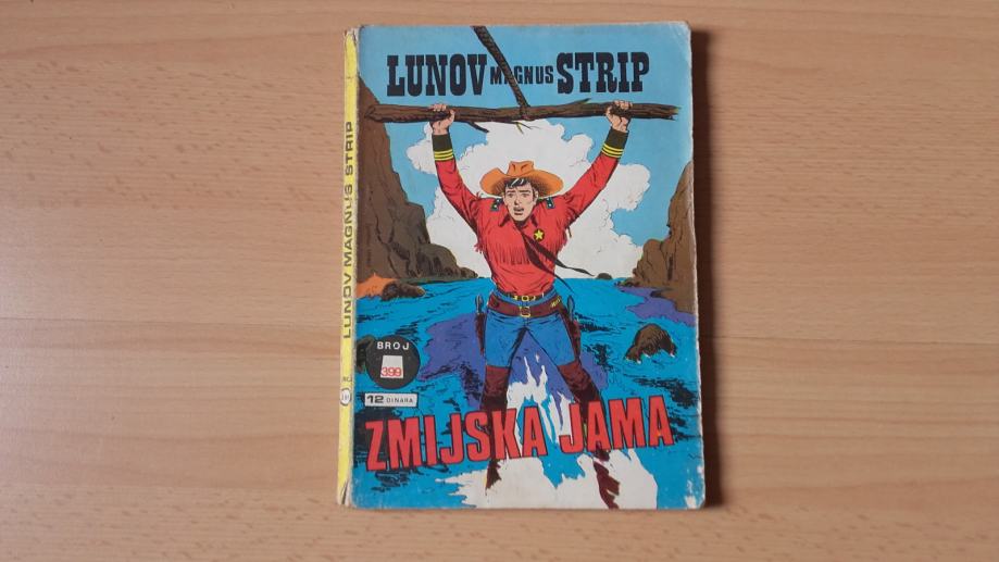 Lunov Magnus strip 399.Zmijska jama.Kit Teler