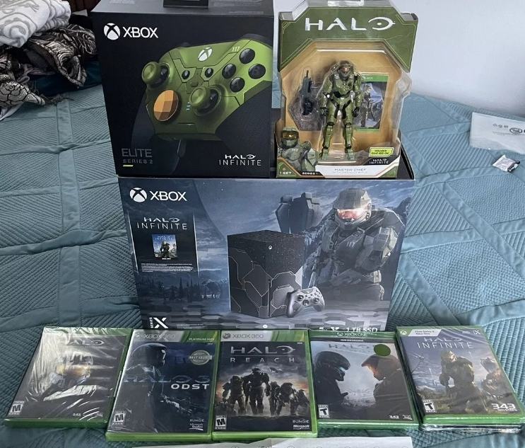 Xbox Series X Halo Infinite Edition Novo