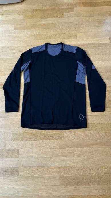 Majica z dolgimi rokavi - Norrona Falketind super wool shirt