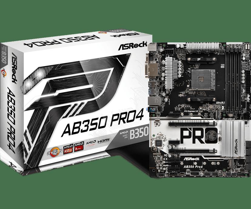 Asrock ab350 pro4 обновление биоса