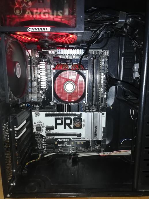 asrock B350 PRO 4 + RYZEn3 1200+16gb ram